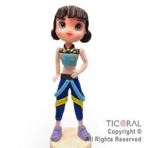 ADORNO GUERRARA K POP ZOEY PORCELANA FRIA x 1